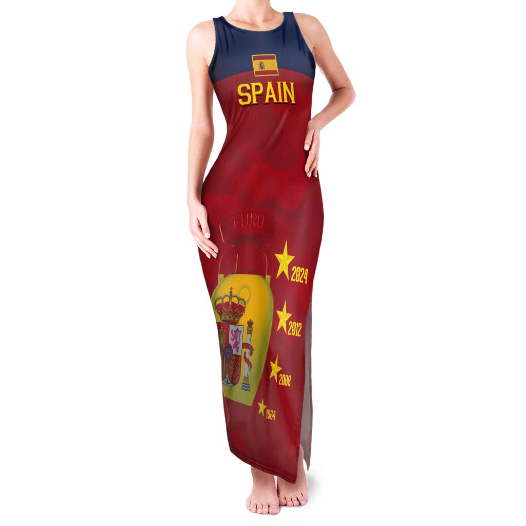 Spain Football Tank Maxi Dress 4th We Are The Champions - Wonder Print Shop