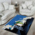 Personalized Nicaragua Independence Day Area Rug Nicaraguan Guardabarranco Mix Sacuanjoche Flowers - Wonder Print Shop