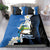 Personalized Nicaragua Independence Day Bedding Set Nicaraguan Guardabarranco Mix Sacuanjoche Flowers - Wonder Print Shop