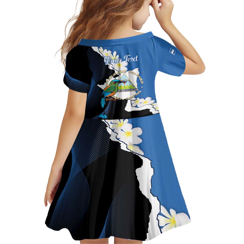 Personalized Nicaragua Independence Day Family Matching Tank Maxi Dress and Hawaiian Shirt Nicaraguan Guardabarranco Mix Sacuanjoche Flowers - Wonder Print Shop