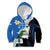 Personalized Nicaragua Independence Day Kid Hoodie Nicaraguan Guardabarranco Mix Sacuanjoche Flowers - Wonder Print Shop