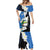 Personalized Nicaragua Independence Day Mermaid Dress Nicaraguan Guardabarranco Mix Sacuanjoche Flowers - Wonder Print Shop