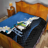 Personalized Nicaragua Independence Day Quilt Nicaraguan Guardabarranco Mix Sacuanjoche Flowers - Wonder Print Shop