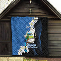Personalized Nicaragua Independence Day Quilt Nicaraguan Guardabarranco Mix Sacuanjoche Flowers - Wonder Print Shop