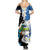 Personalized Nicaragua Independence Day Summer Maxi Dress Nicaraguan Guardabarranco Mix Sacuanjoche Flowers - Wonder Print Shop