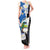 Personalized Nicaragua Independence Day Tank Maxi Dress Nicaraguan Guardabarranco Mix Sacuanjoche Flowers - Wonder Print Shop