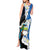 Personalized Nicaragua Independence Day Tank Maxi Dress Nicaraguan Guardabarranco Mix Sacuanjoche Flowers - Wonder Print Shop