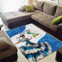 Felices Fiestas Patrias Nicaragua Area Rug Bailes Nicaraguan Girl - Wonder Print Shop