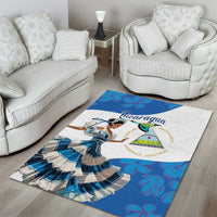 Felices Fiestas Patrias Nicaragua Area Rug Bailes Nicaraguan Girl - Wonder Print Shop