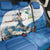 Felices Fiestas Patrias Nicaragua Back Car Seat Cover Bailes Nicaraguan Girl - Wonder Print Shop