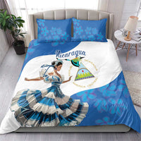 Felices Fiestas Patrias Nicaragua Bedding Set Bailes Nicaraguan Girl - Wonder Print Shop