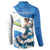 Felices Fiestas Patrias Nicaragua Button Sweatshirt Bailes Nicaraguan Girl - Wonder Print Shop