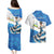 Felices Fiestas Patrias Nicaragua Couples Matching Puletasi and Hawaiian Shirt Bailes Nicaraguan Girl - Wonder Print Shop