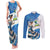 Felices Fiestas Patrias Nicaragua Couples Matching Tank Maxi Dress and Long Sleeve Button Shirt Bailes Nicaraguan Girl - Wonder Print Shop