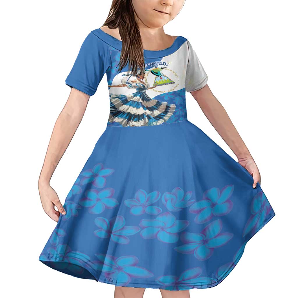 Felices Fiestas Patrias Nicaragua Family Matching Mermaid Dress and Hawaiian Shirt Bailes Nicaraguan Girl - Wonder Print Shop