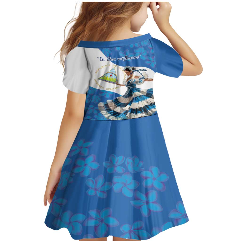 Felices Fiestas Patrias Nicaragua Family Matching Mermaid Dress and Hawaiian Shirt Bailes Nicaraguan Girl - Wonder Print Shop
