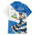 Felices Fiestas Patrias Nicaragua Family Matching Off Shoulder Maxi Dress and Hawaiian Shirt Bailes Nicaraguan Girl - Wonder Print Shop