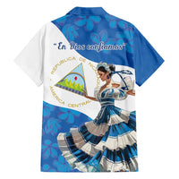 Felices Fiestas Patrias Nicaragua Family Matching Tank Maxi Dress and Hawaiian Shirt Bailes Nicaraguan Girl - Wonder Print Shop