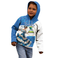 Felices Fiestas Patrias Nicaragua Kid Hoodie Bailes Nicaraguan Girl - Wonder Print Shop