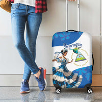 Felices Fiestas Patrias Nicaragua Luggage Cover Bailes Nicaraguan Girl - Wonder Print Shop