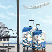 Felices Fiestas Patrias Nicaragua Luggage Cover Bailes Nicaraguan Girl - Wonder Print Shop