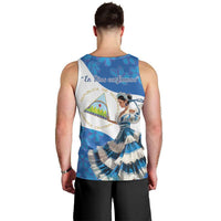 Felices Fiestas Patrias Nicaragua Men Tank Top Bailes Nicaraguan Girl - Wonder Print Shop
