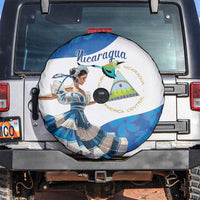 Felices Fiestas Patrias Nicaragua Spare Tire Cover Bailes Nicaraguan Girl - Wonder Print Shop