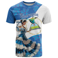 Felices Fiestas Patrias Nicaragua T Shirt Bailes Nicaraguan Girl - Wonder Print Shop