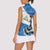 Felices Fiestas Patrias Nicaragua Women Sleeveless Polo Shirt Bailes Nicaraguan Girl - Wonder Print Shop