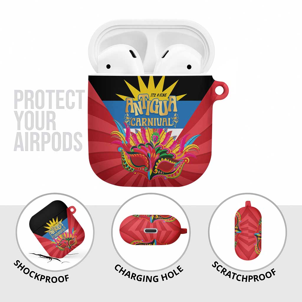 Antigua Carnival AirPods Case Greatest Summer Festival Of Caribbean - Wonder Print Shop