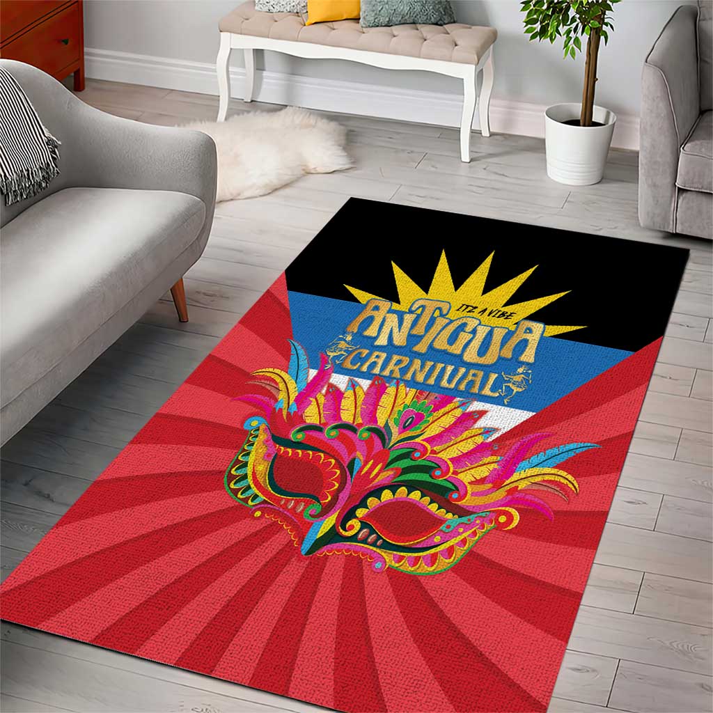 Antigua Carnival Area Rug Greatest Summer Festival Of Caribbean - Wonder Print Shop