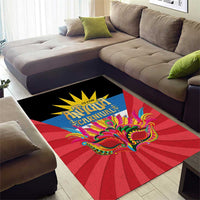 Antigua Carnival Area Rug Greatest Summer Festival Of Caribbean - Wonder Print Shop
