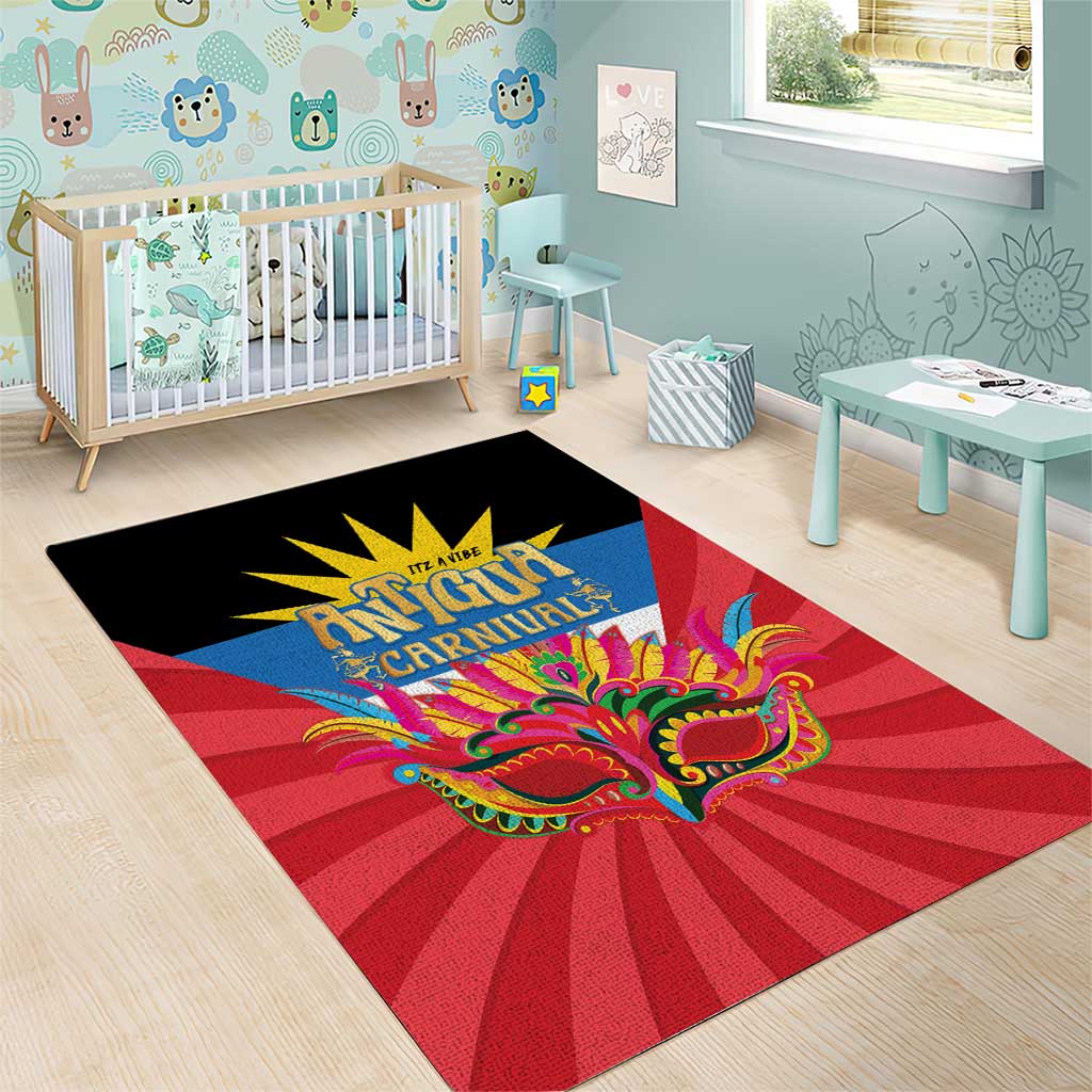 Antigua Carnival Area Rug Greatest Summer Festival Of Caribbean - Wonder Print Shop