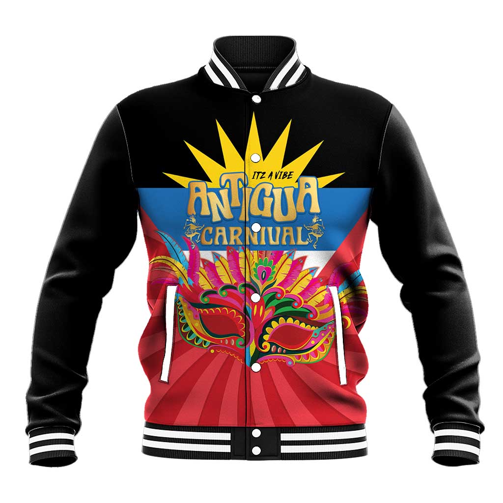 Antigua Carnival Baseball Jacket Greatest Summer Festival Of Caribbean LT14