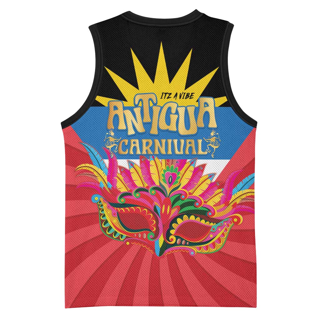 Antigua Carnival Basketball Jersey Greatest Summer Festival Of Caribbean - Wonder Print Shop