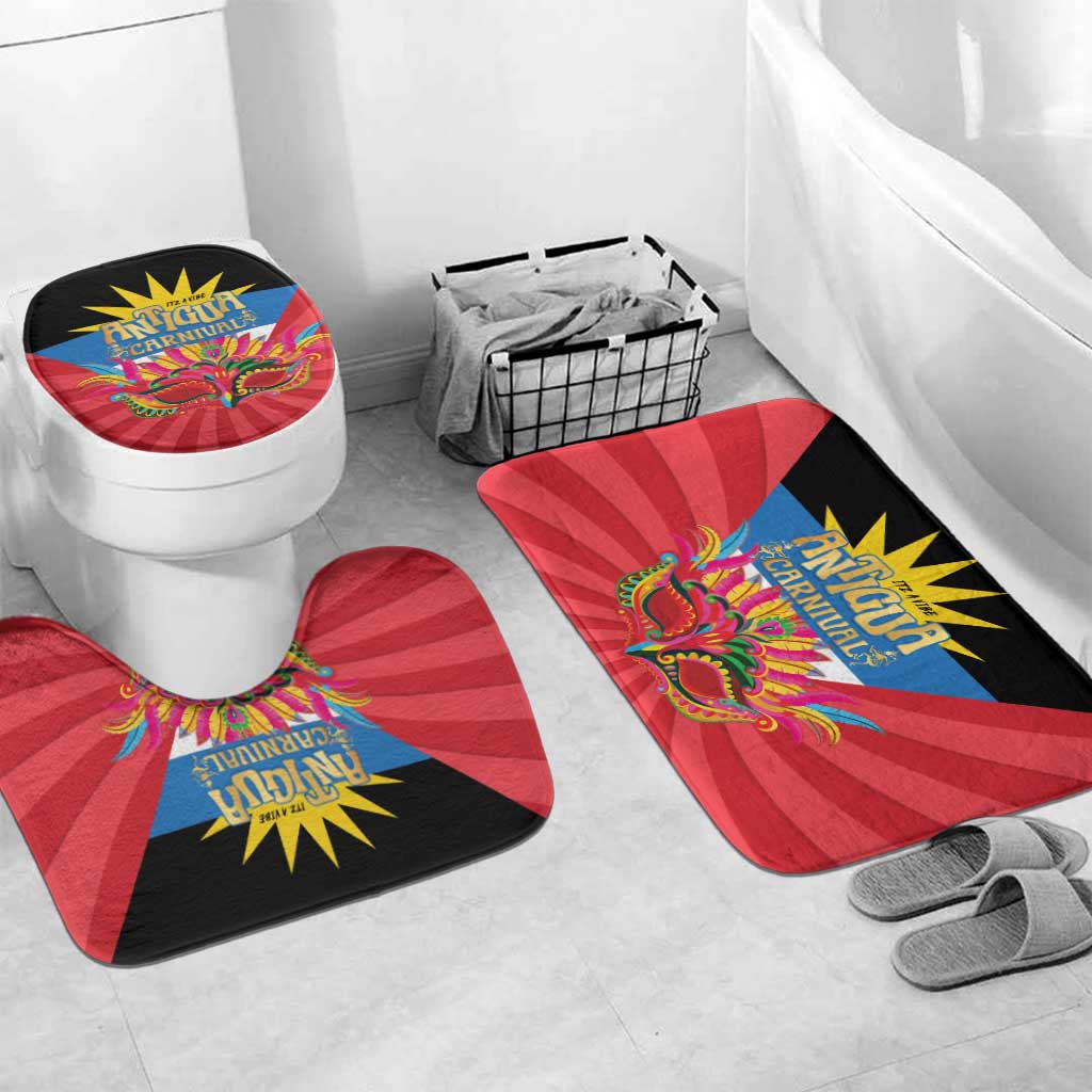 Antigua Carnival Bathroom Set Greatest Summer Festival Of Caribbean - Wonder Print Shop