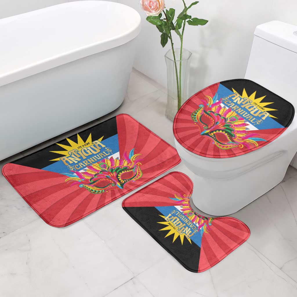 Antigua Carnival Bathroom Set Greatest Summer Festival Of Caribbean - Wonder Print Shop