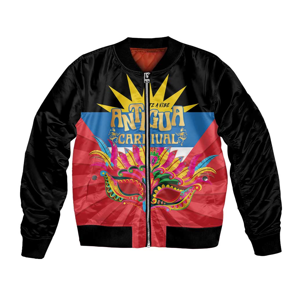 Antigua Carnival Bomber Jacket Greatest Summer Festival Of Caribbean LT14