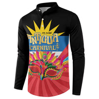 Antigua Carnival Button Sweatshirt Greatest Summer Festival Of Caribbean LT14