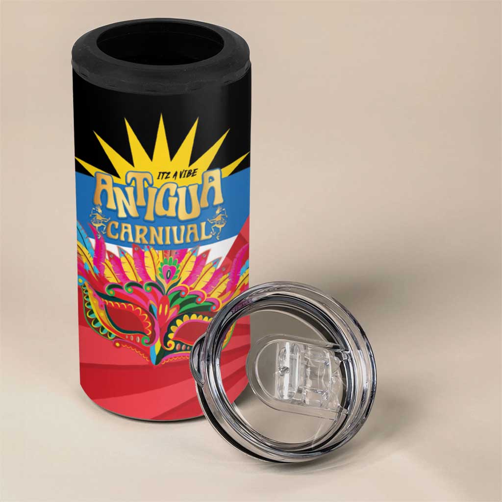 Antigua Carnival 4 in 1 Can Cooler Tumbler Greatest Summer Festival Of Caribbean - Wonder Print Shop