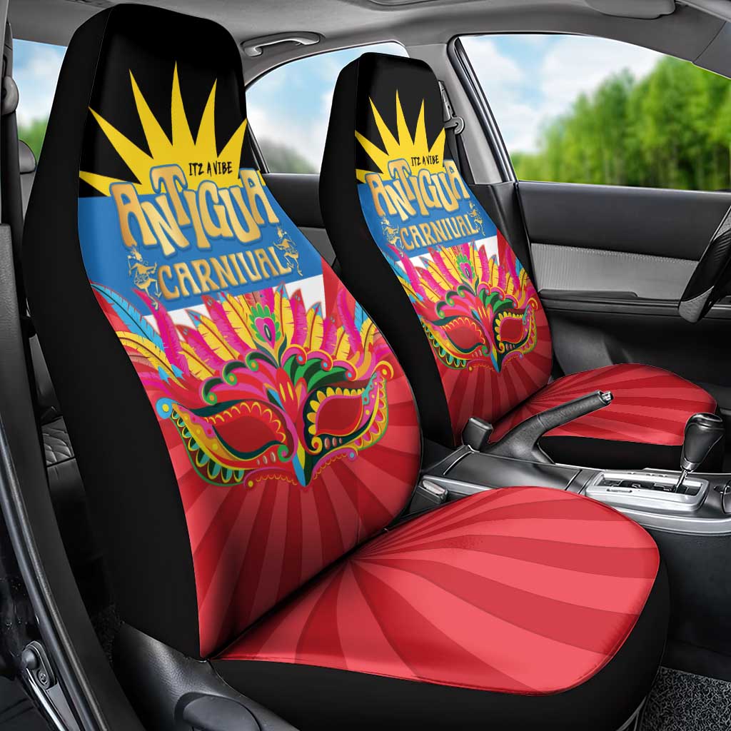 Antigua Carnival Car Seat Cover Greatest Summer Festival Of Caribbean - Wonder Print Shop