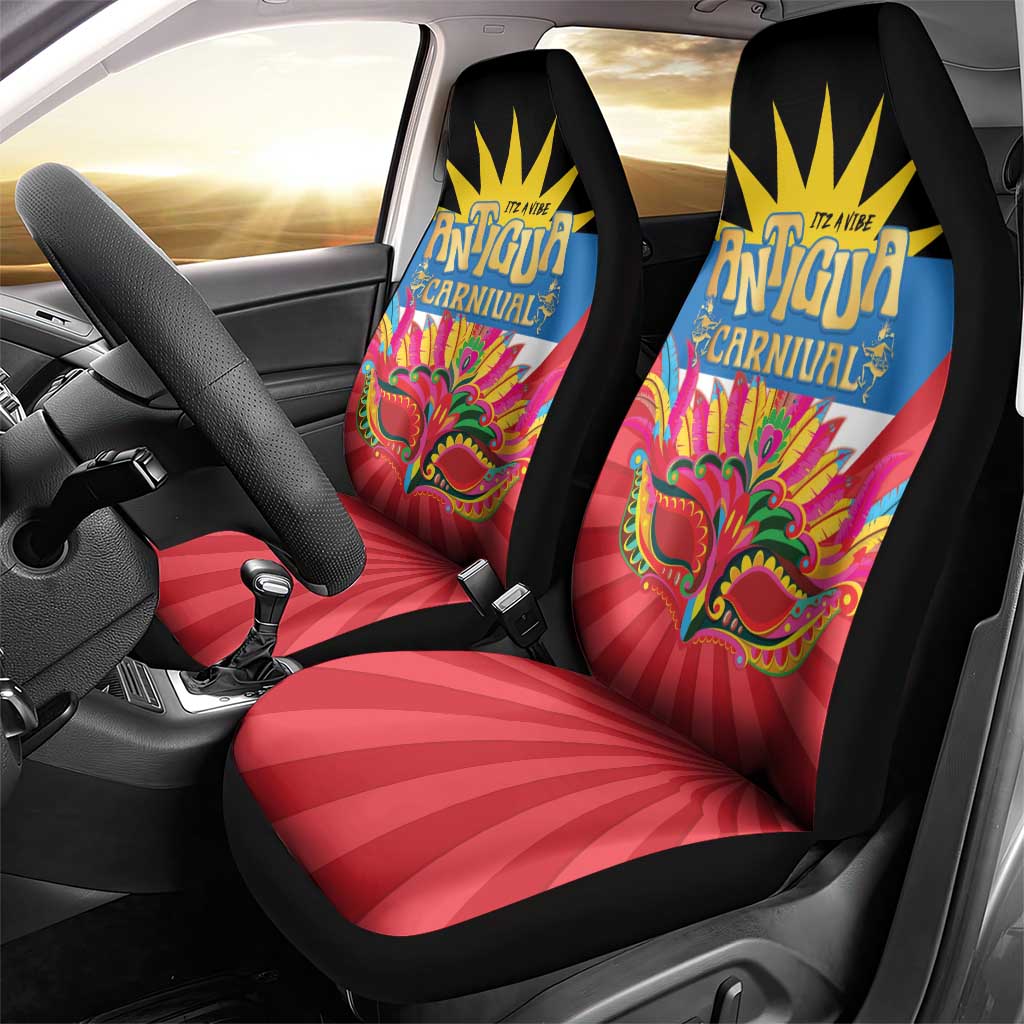 Antigua Carnival Car Seat Cover Greatest Summer Festival Of Caribbean - Wonder Print Shop