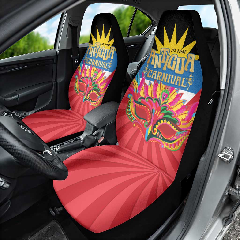 Antigua Carnival Car Seat Cover Greatest Summer Festival Of Caribbean - Wonder Print Shop