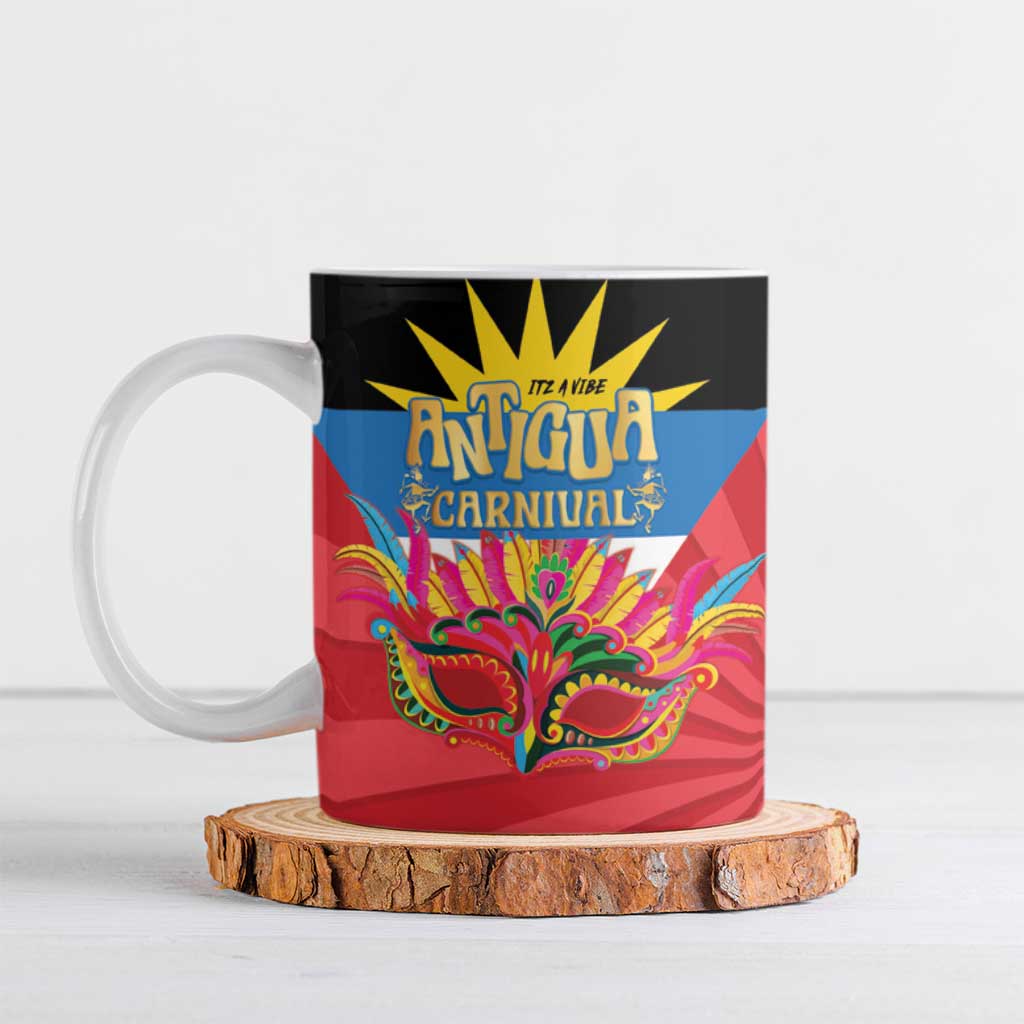 Antigua Carnival Ceramic Mug Greatest Summer Festival Of Caribbean - Wonder Print Shop