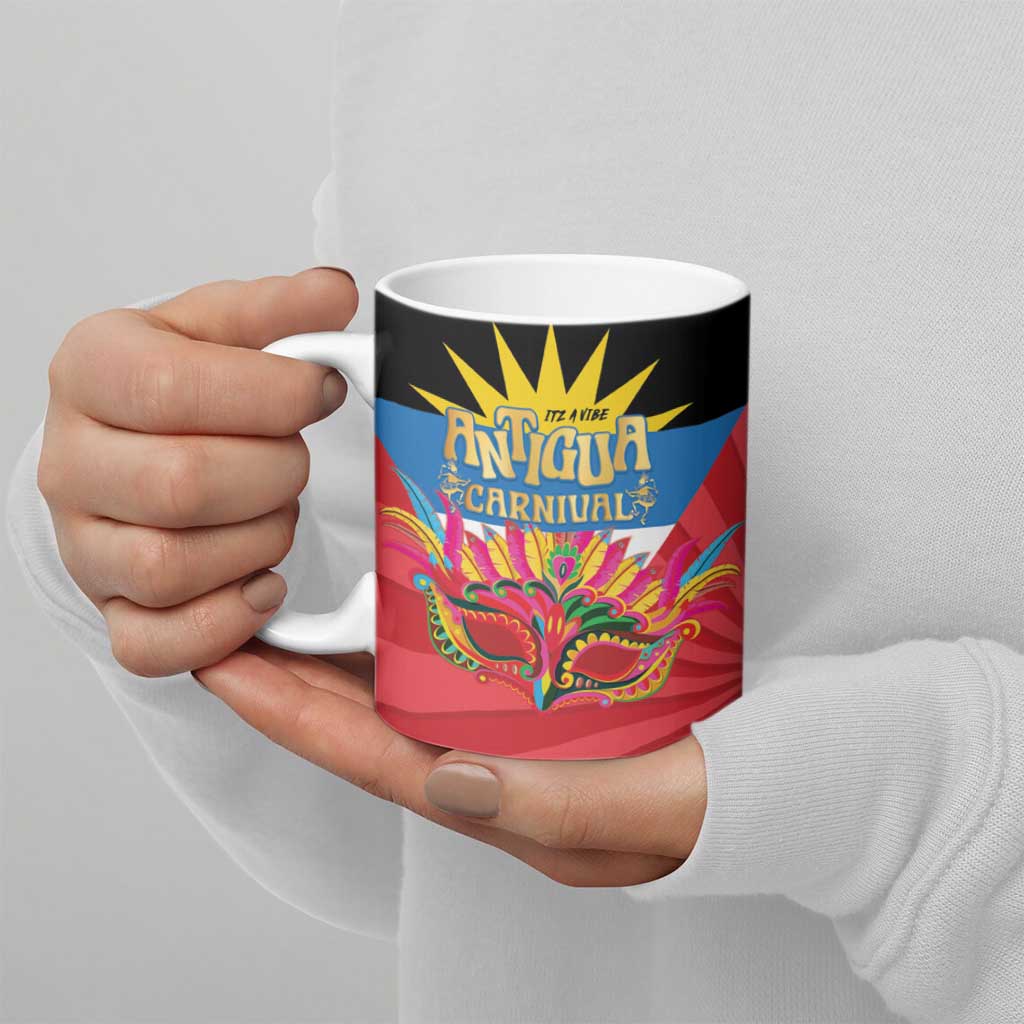 Antigua Carnival Ceramic Mug Greatest Summer Festival Of Caribbean - Wonder Print Shop