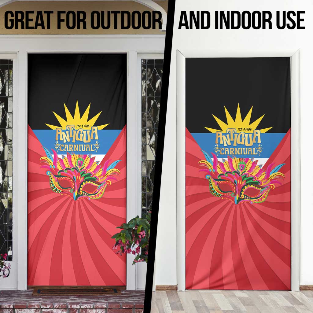 Antigua Carnival Door Cover Greatest Summer Festival Of Caribbean - Wonder Print Shop