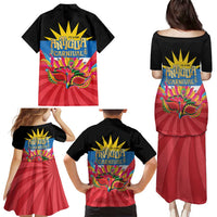 Antigua Carnival Family Matching Puletasi and Hawaiian Shirt Greatest Summer Festival Of Caribbean LT14