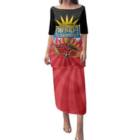 Antigua Carnival Family Matching Puletasi and Hawaiian Shirt Greatest Summer Festival Of Caribbean LT14