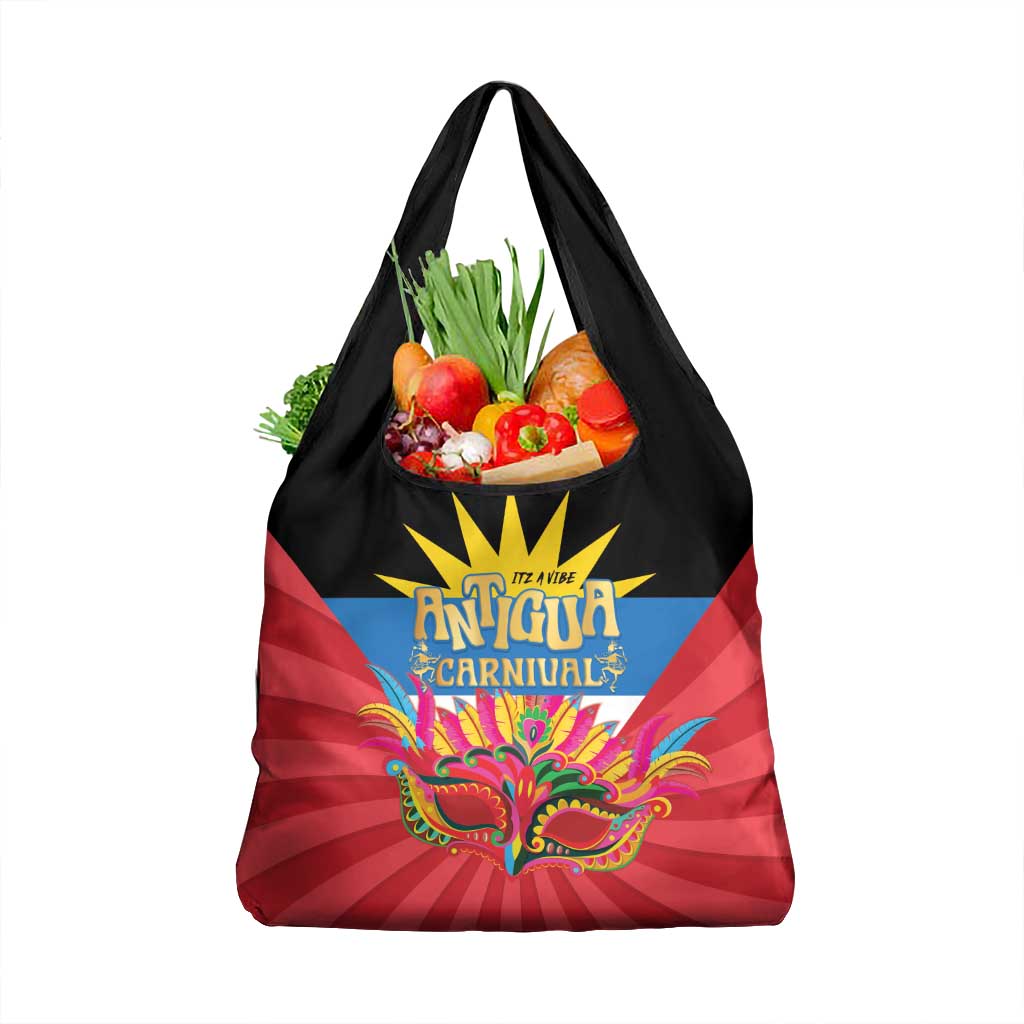 Antigua Carnival Grocery Bag Greatest Summer Festival Of Caribbean - Wonder Print Shop