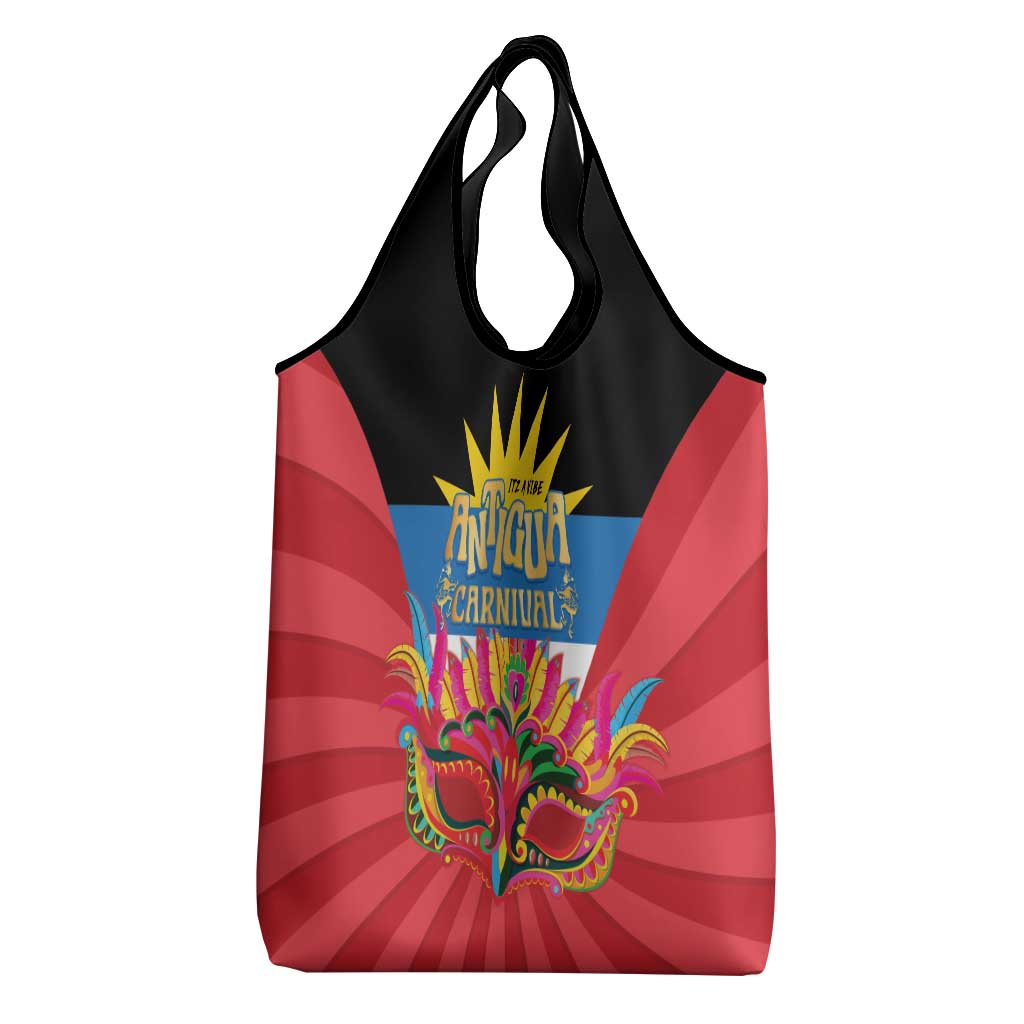 Antigua Carnival Grocery Bag Greatest Summer Festival Of Caribbean - Wonder Print Shop